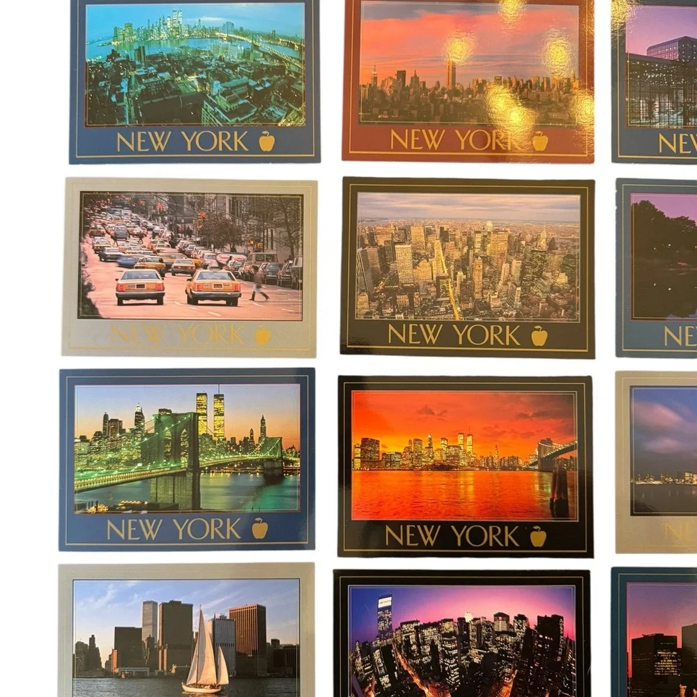 New York Cityscape Postcard Set